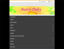 Tablet Screenshot of barvyduhy.cz